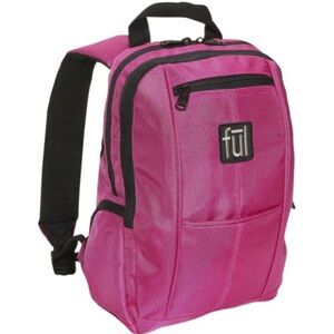 Ful Unisex Adult Ditty Pink Mini Backpack Duralon Hiking Travel Vacation